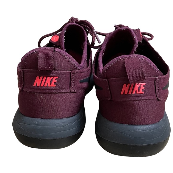 Nike Rosie 2 color Maroon with Orange neon lining inside. Men’s size 10. - Picture 4 of 10